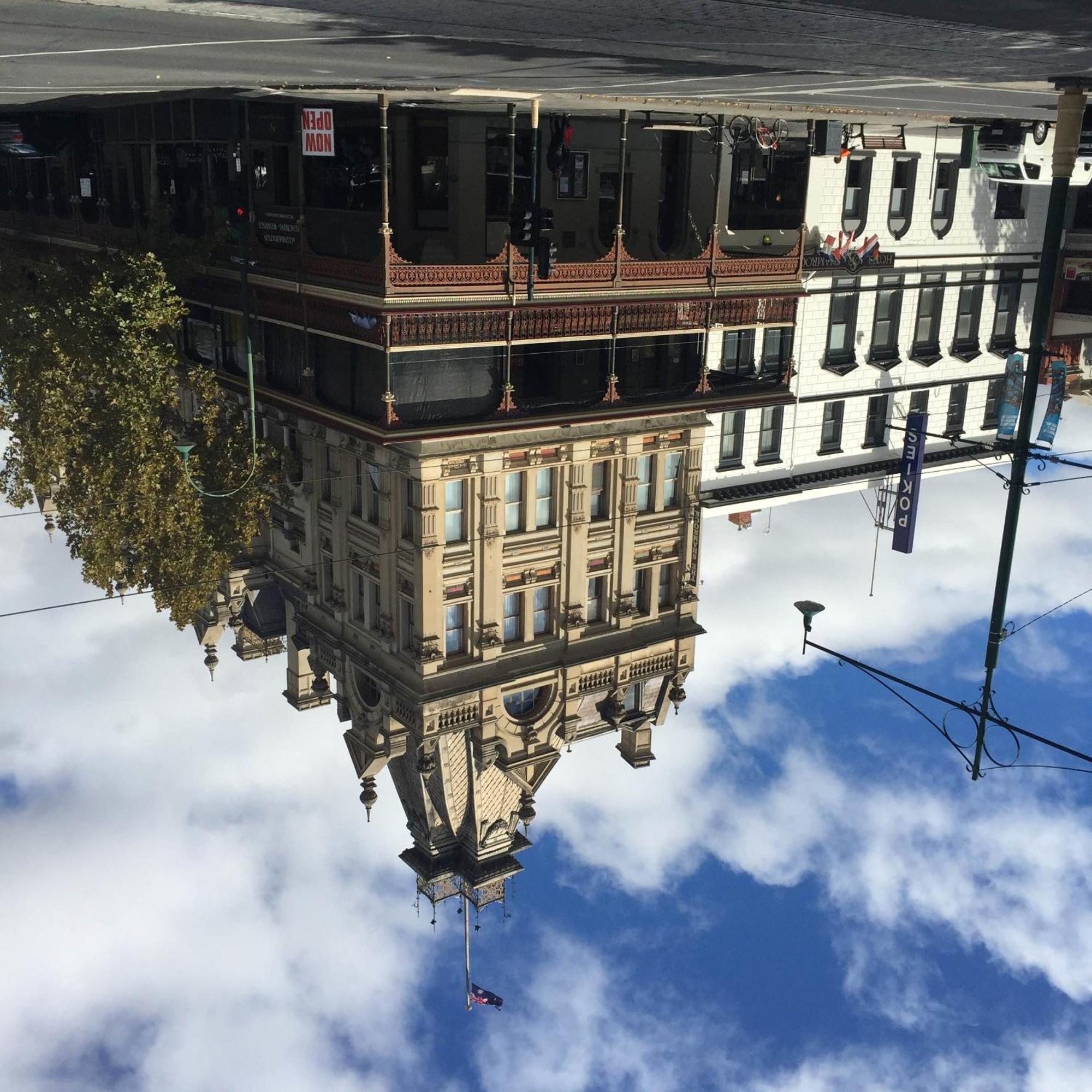 The Hotel Shamrock Bendigo Bagian luar foto
